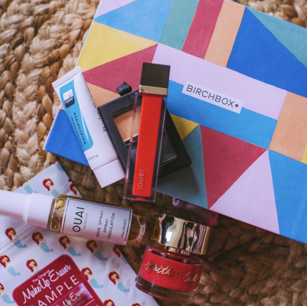 Example of non-traditional influencer/UGC asset for Birchbox.